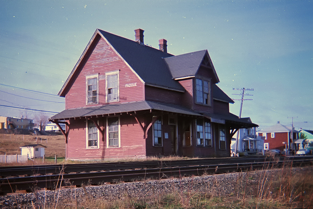 La gare quelques semaines avant sa disparition.